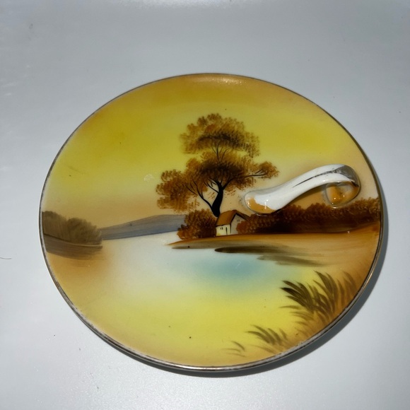 Vintage Noritake "Tree in the Meadow" lemon dish - Picture 2 of 6